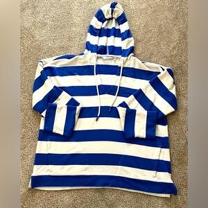 Vineyard Vines Dreamcloth Rugby Stripe Popover Hoodie